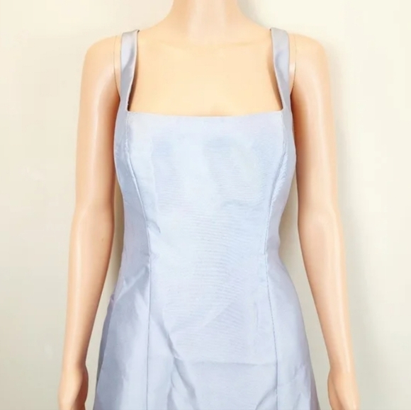 Alfred Sung Sleeveless Square-Neck Princess Line Gown Size 8 - Picture 6 of 12